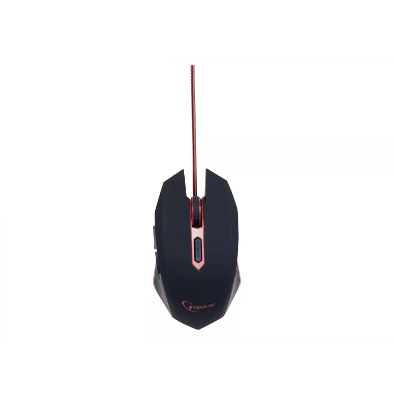 hiir USB OPTICAL GAMING/RED MUSG-001-R GEMBIRD