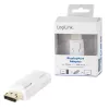 Kaabli soovaheti LogiLink CV0100 DisplayPort HDMI-le, valge