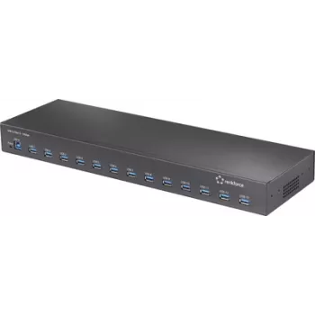 Renkforce 19-tolline riiulikinnitusega 13-pordiline USB 3.2 Gen 2 jaotur 13 porti 3.2 2-jaotur (RF-6677282)