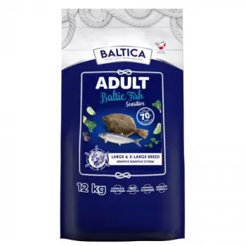 BALTICA Excellent Sensitive Läänemere kala suurtele ja väga suurtele tõugudele - kuiv koeratoit - 12kg
