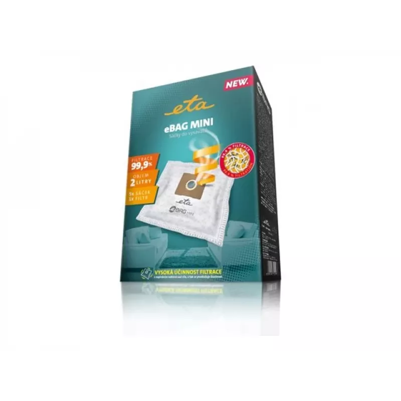 Tolmukott ETA ETA960068030 — 2 L, 5 tk pakendis, valge