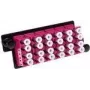 Adapteriplaat ACT FA2152 — 6×LC quad, 24-kiuline OM4 patch-paneeli adapter