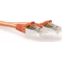 ACT oranž 0,50 meetri SFTP CAT6A ühenduskaabel turvisega RJ45 pistikutega