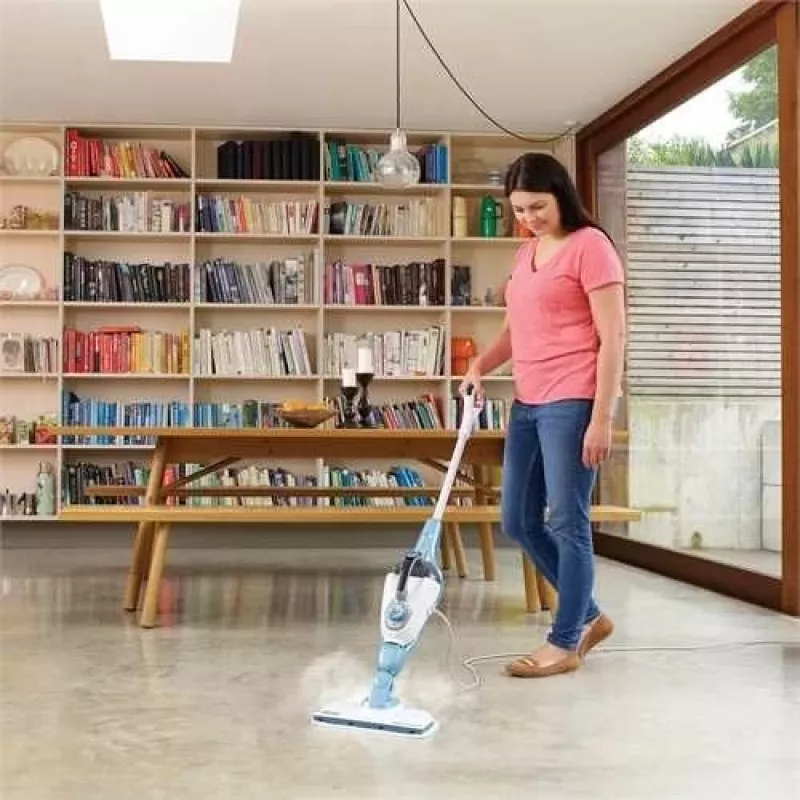 Aurumopp Must & Decker FSMH1321-QS — 1300 W, 0,5 L, 20 min kestvus, 6 m juhe, 5 bar