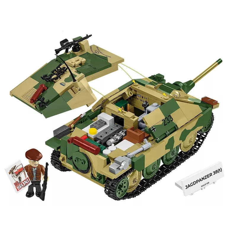 Cobi Blocks Jagdpanzer 38t Brave ehituskomplekt, 731 tükki