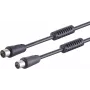 Antennikaabel ShiverPeaks 80202-128S, 100 dB sumbumisreiting, must