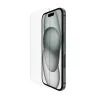 Ekraanikaitse Belkin ScreenForce iPhone 16 jaoks Löögi- ja Kriimustuskindel