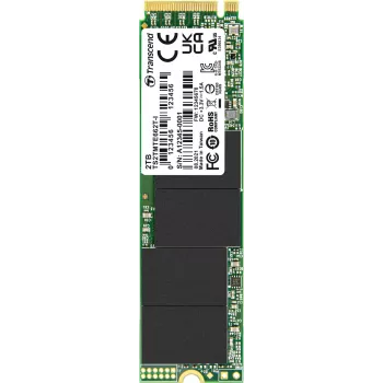 Transcend MTE662T-I 2 TB sisemine M.2 PCIe NVMe SSD 2280 PCIe NVMe 3.0 x4 tööstuslik TS2TMTE662T-I (TS2TMTE662T-I)