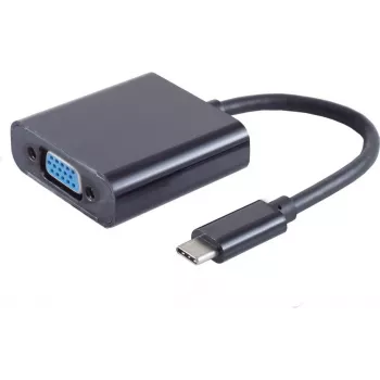 Video kaabli adapter USB USB-C VGA D-Sub Must S/CONN 14-05006
