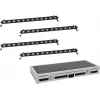LED ribakomplekt EUROLITE 4x LED BAR-12 QCL RGBA lennukastiga