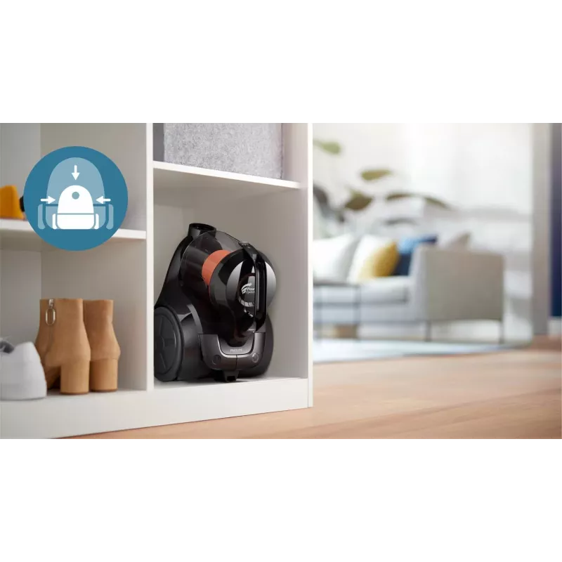 Philips 1000 seeria XB1142/10 tolmuimeja 1,3 L silindertolmuimeja Kuiv 800 W Kotivaba
