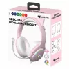 Peakomplekt Subsonic Spectra LED mänguripeakomplekt Sweety Pink