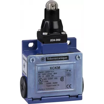 Schneider Electric XCKM102H29 elektriline lüliti piirlüliti 2P sinine (XCKM102H29)