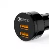 CC-T8 ülikiire auto laadija 2xUSB 3.0 6A 36W + mikro-USB kaabel 1m