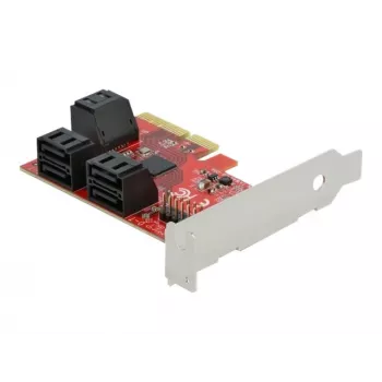 SATA PCI Express x4 kaart DeLOCK 6 porti madalprofiilne vormitegur