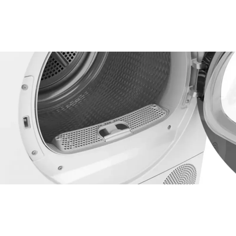 Kondensatsioonkuivati Bosch WQG145APPL 9 kg soojuspump, 14 programmi, LED-ekraan, valge