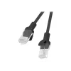 Võrgukaabel LANBERG PCU6-10CC-1000-BK RJ-45 Cat6 U/UTP 10 m Must