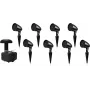 Subwoofer set Omnitronic GSUB-8 — 8× projektorkõlarit, must
