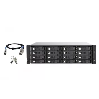 QNAP TL-R1620Sep-RP HDD korpus, must/hall 2.5/3.5 tolli
