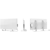AENO Premium Eco Smart Heater, 700W, karastatud klaas, infrapuna- ja konvektsioonkütte tüüp, LED-ekraan Pistikupesa tüüp: Euroopa (E/F tüüp), VALGE