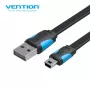 Vention VAS-A14-B200 kaabel USB 2.0 A isane - USB 2.0 B Mini isane, 2 m