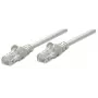 Intellineti võrgujuhtmeparanduskaabel, Cat6, 0,5 m, hall, CCA, U/UTP, PVC, RJ45, kullatud kontaktidega, tõmbetõkestiga, varustatud pistikukaitsega, eluaegne garantii