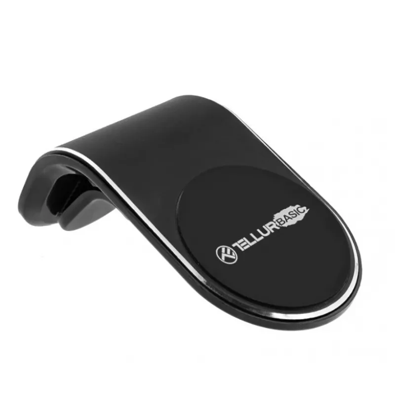 Telefonihoidik autosse Tellur MCM7 magnetiline tuulutusava kinnitus, must