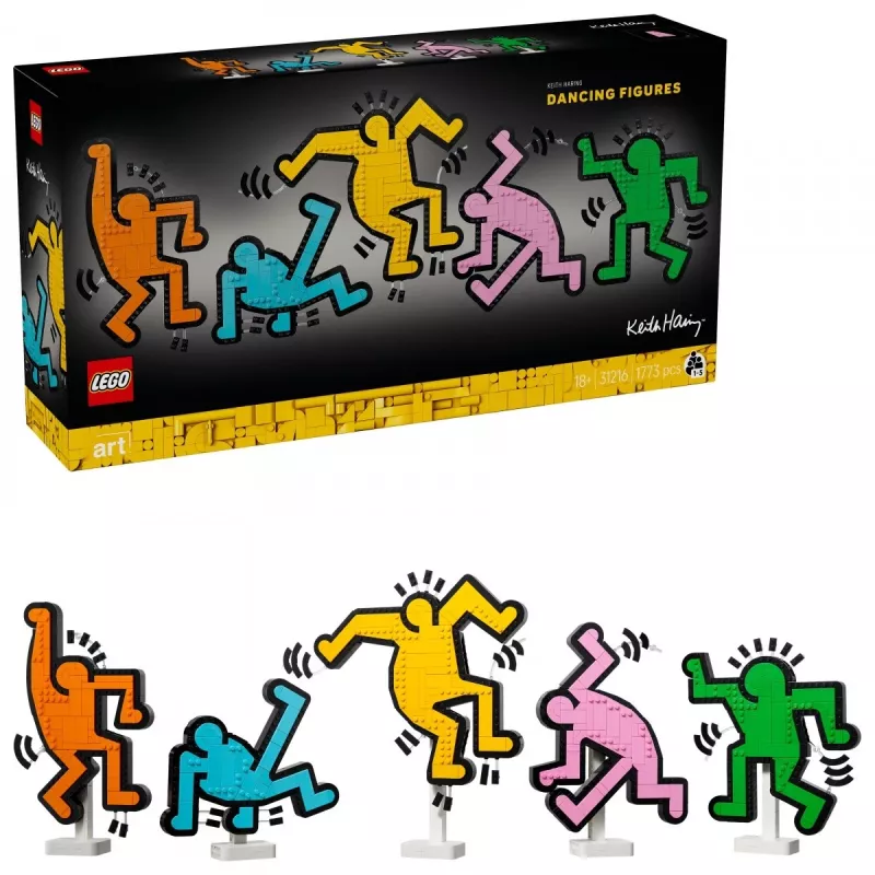 LEGO ART 31216 Keith Haring - Tantsivad kujundid