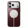 Nahast ümbris Nomad Modern iPhone 17 Pro Max (6,9 tolli) — Burgundia, nahk+TPU+PC