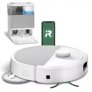iRobot Roomba Plus 505 Combo Robot + AutoWash Dock Valge