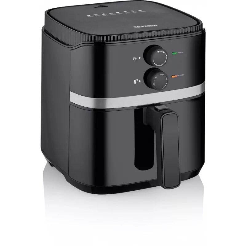 Kuumaõhufritüür Severin FR 2452 4,3 L 1500 W Must Hõbedane