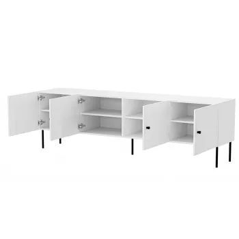 4D RTV-kapp PALAZZO BIS 201x40x60 valge matt