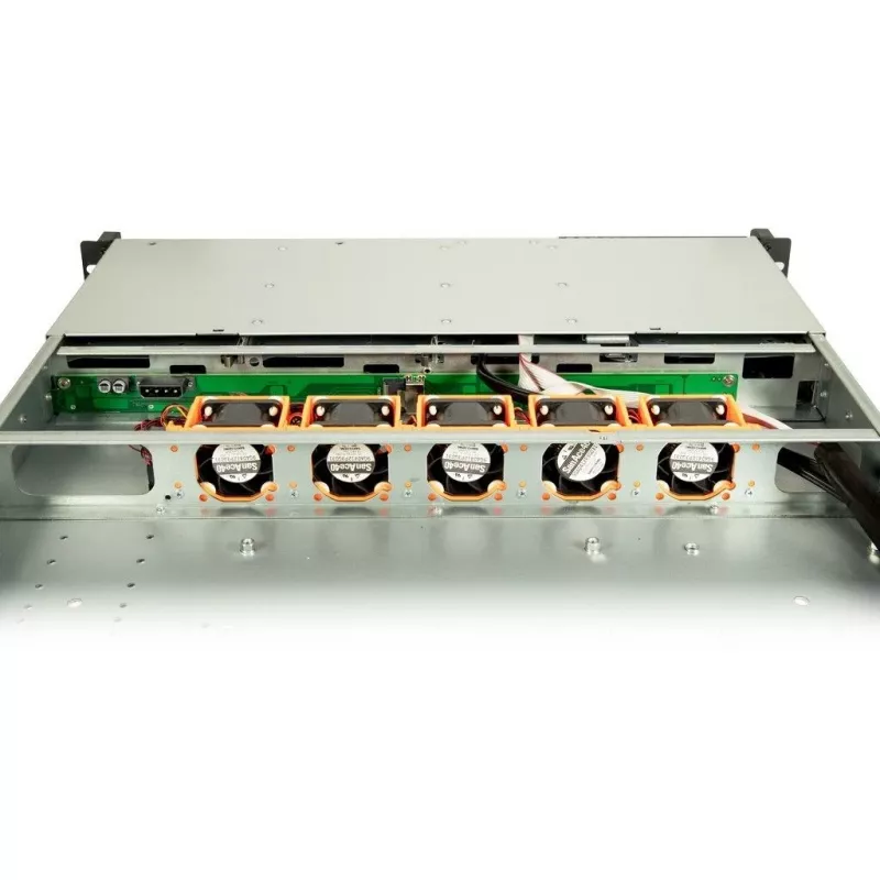 Inter-Tech IPC 1U-1404 rack must, roostevaba teras