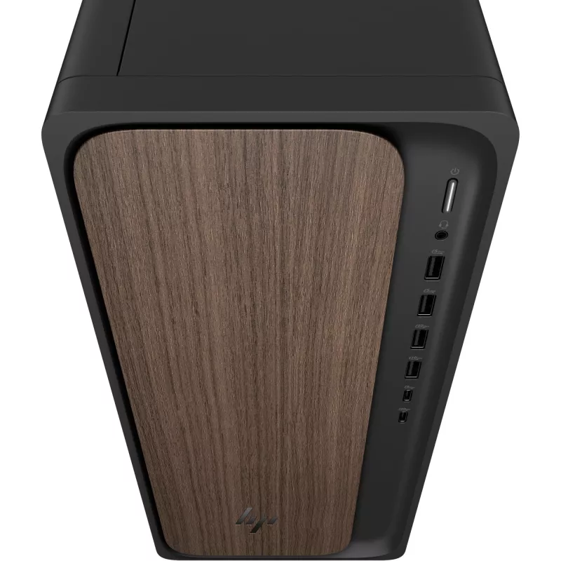 HP OmniDesk AI PC M03-0475ng Core Ultra 7 265 16GB/1TB SSD Windows 11 Dark Wood - Klaviatuuripaigutus võib olla saksa keeles