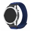Varurihm Sporty Strap FIXED, ühildub Garmin QuickFit 22 mm-ga — tumesinine nailon, 160–210 mm