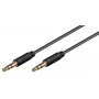 Microconnect AUDLL7 helikaabel 7 m 3,5 mm Must