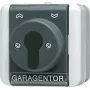 JUNG 834.18 W Electrical Switch Võtmega lüliti Must - Valge (834.18W)