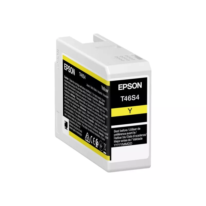 Tindikassett Epson UltraChrome Pro 10 T46S4 kollane originaalkassett professionaalseks printimiseks