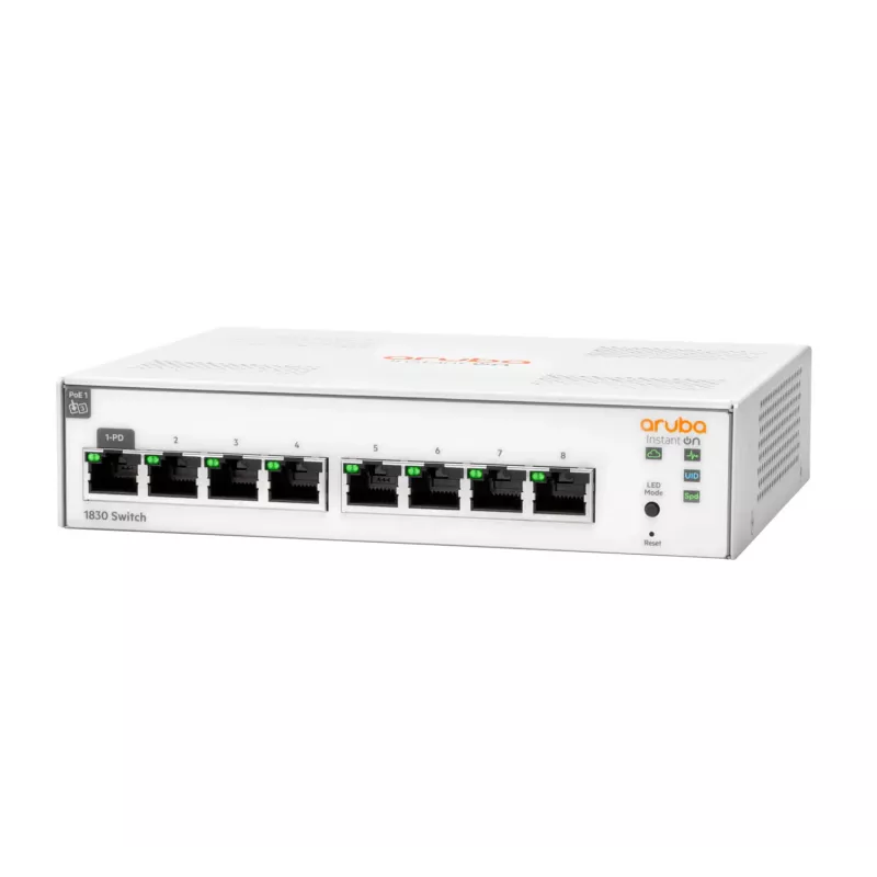 HPE Aruba Networking Aruba Instant On 1830 8G Hallatav L2 Gigabit Ethernet lüliti