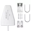 Väline 4G/5G LTE antenn QOLTEC 9 dBi, N-ema konnektor, 3 m kaabel