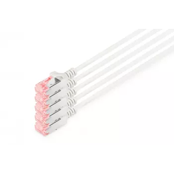 Võrgukaabel Digitus CAT 6 U/FTP õhuke patch-kaabel RJ-45 Cat6 10m hall