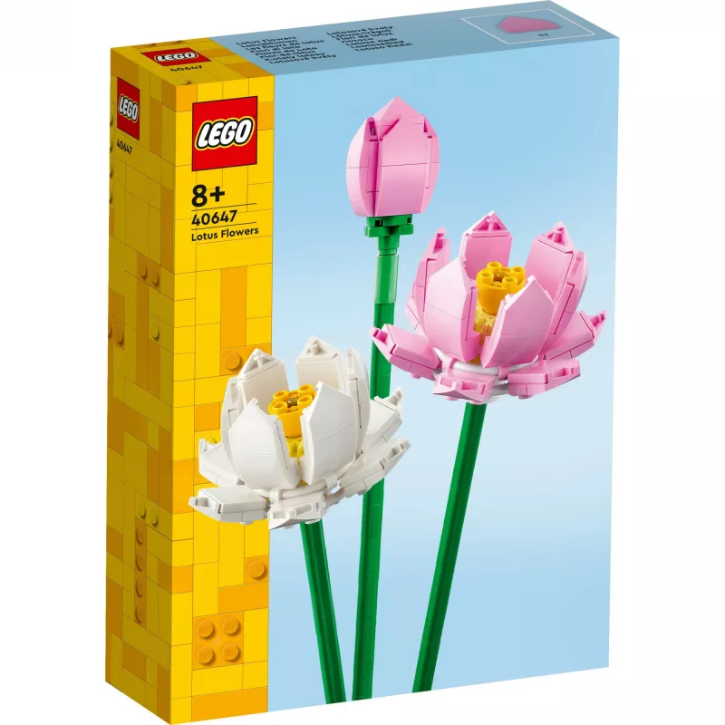LEGO ehituskomplekt LEGO 40647 Lootoseõied — Botanical Collection modulaarne mudel, 220 detaili, kõrgus 300 mm, vanusele 8+