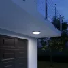 Laelamp Steinel DL Vario Quattro PRO S — ümmargune LED-valgusti 14 W, valge, 310×69 mm, integreeritud liikumisandur