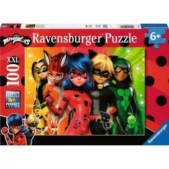 Laste pusle Ravensburger - Ladybug en mission, 100 tükki