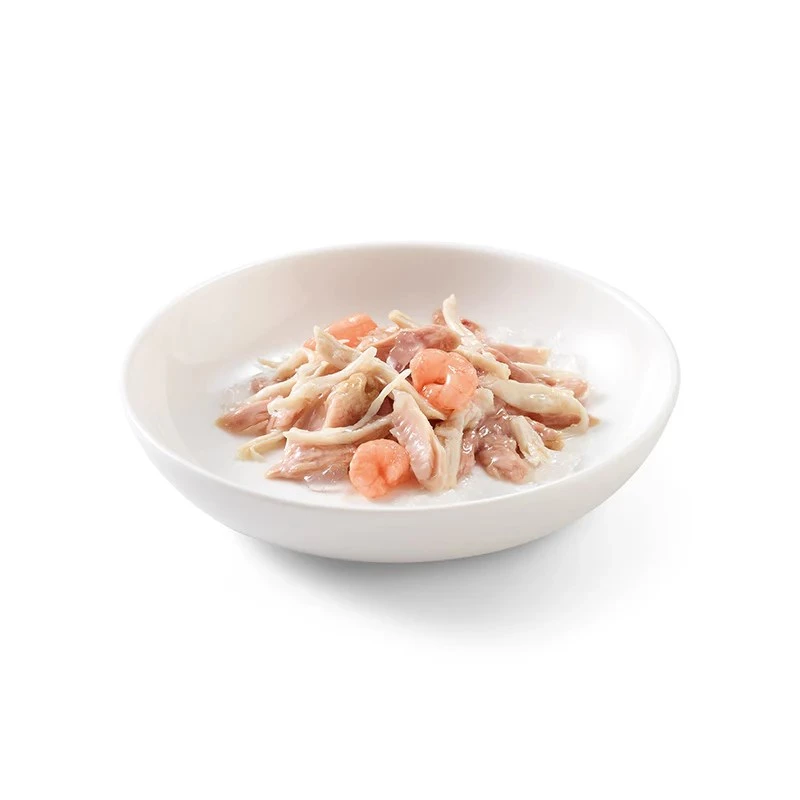 SCHESIR Tuunikala ja kana krevettidega tarretises - märg kassitoit - 85 g
