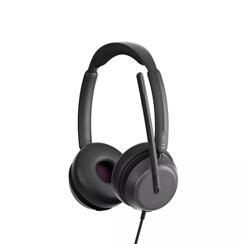 EPOS IMPACT 860 ANC peakrauaühendusega juhtmega peapaelaga kõrvaklapid kontorisse/kõnekeskusesse USB Type-C must
