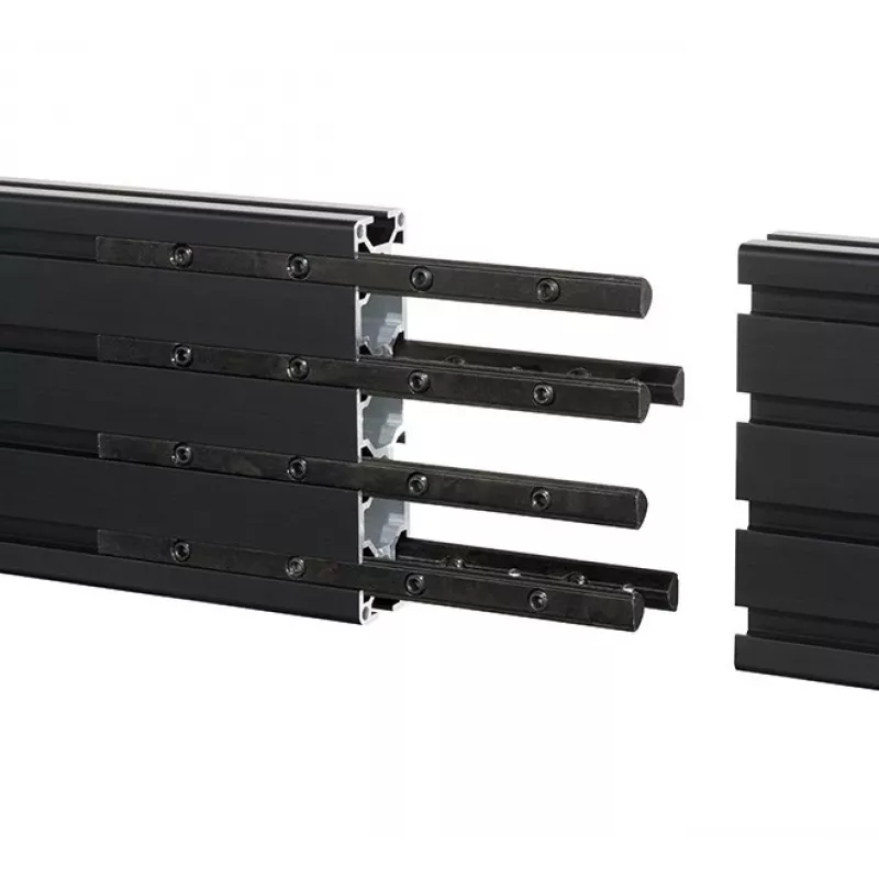 Kinnitussiin B-Tech BT8390 pikenduskomplekt must 12mm laius 8mm sügavus 180mm pikkus