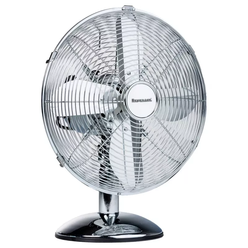 Lauaventilaator Ravanson WT-7033N inox, läbimõõt 33,5 cm, 35 W, 3 kiirust, 90° võnkumine, metallkorpus