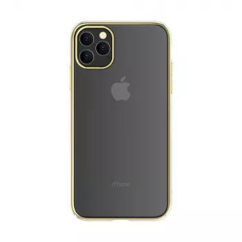 Kaitsev kõva ümbris Devia Glimmer seeria iPhone 11 Pro jaoks — kuldne, PC kest