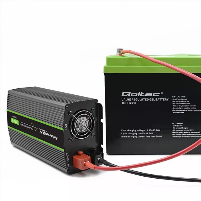 Autoinverter Qoltec Monolith 2000 W Must 24 V